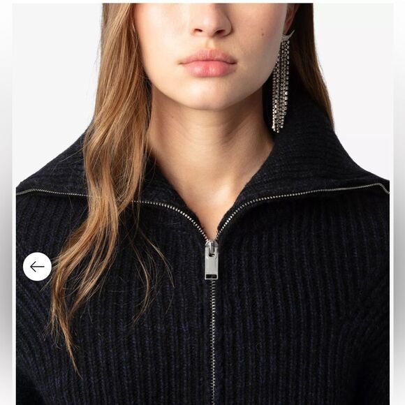 Zadig & Voltaire Attila Jacket NWOT Size M/L - Picture 9 of 16